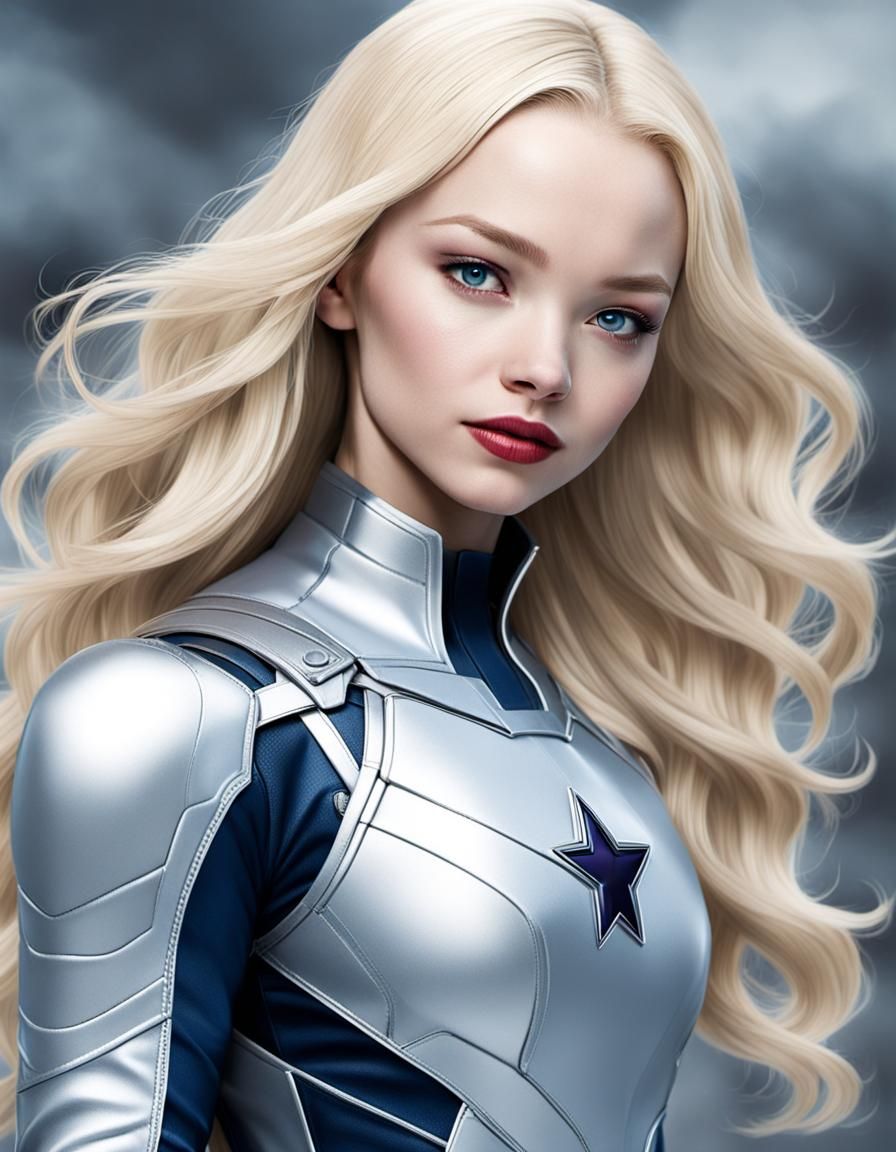 Dove Cameron as Marvel's The Blonde Phantom