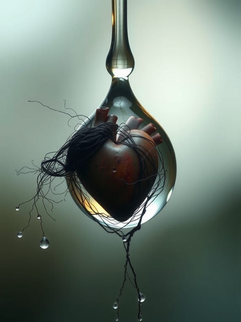 Heart of Rage: Water Droplet's Dark Reflection