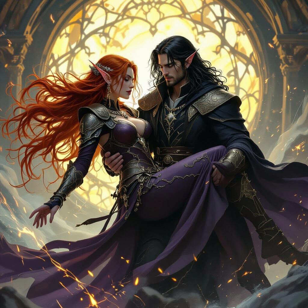 High Elf Sorceress Wild Magic Unleashed