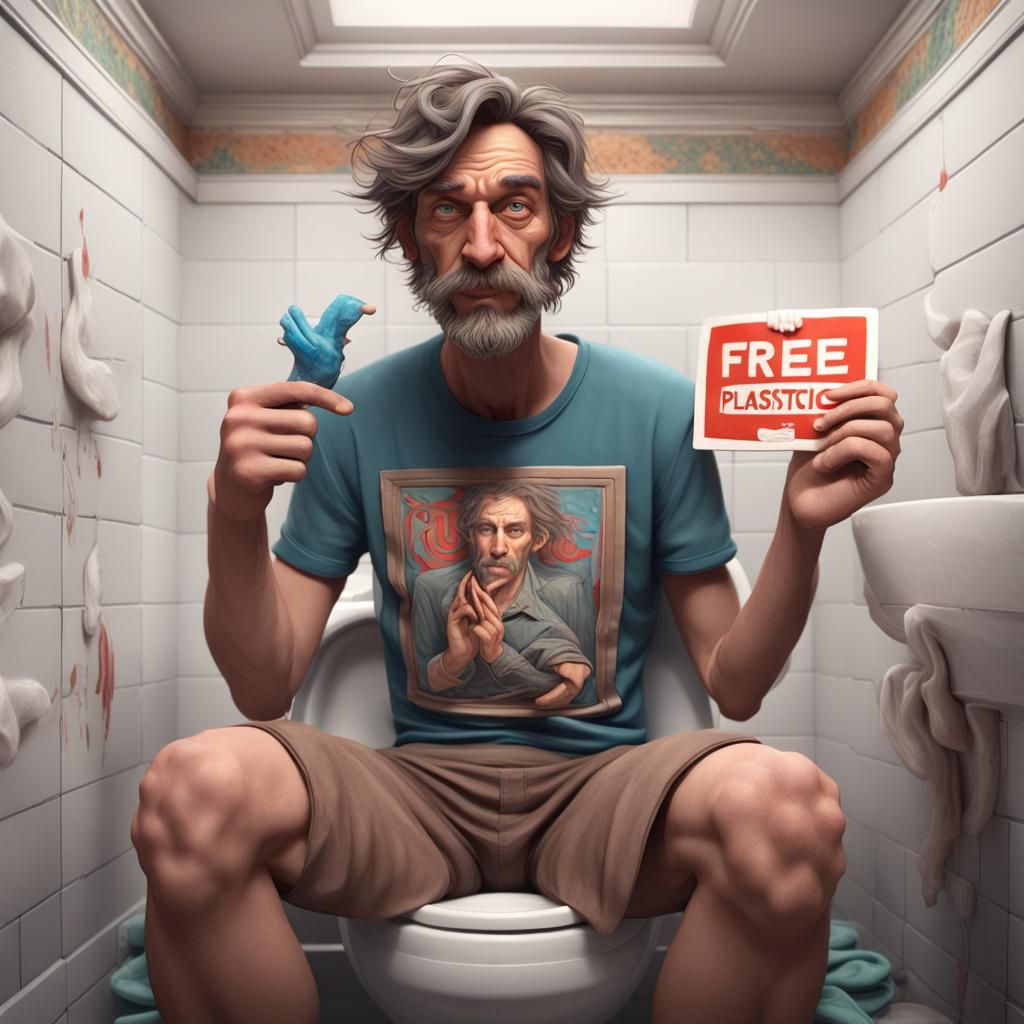 Dyslexic protester “free plasticine”