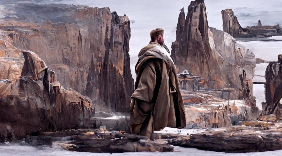 Obi-Wan Kenobi Concept Art in 8K Resolution