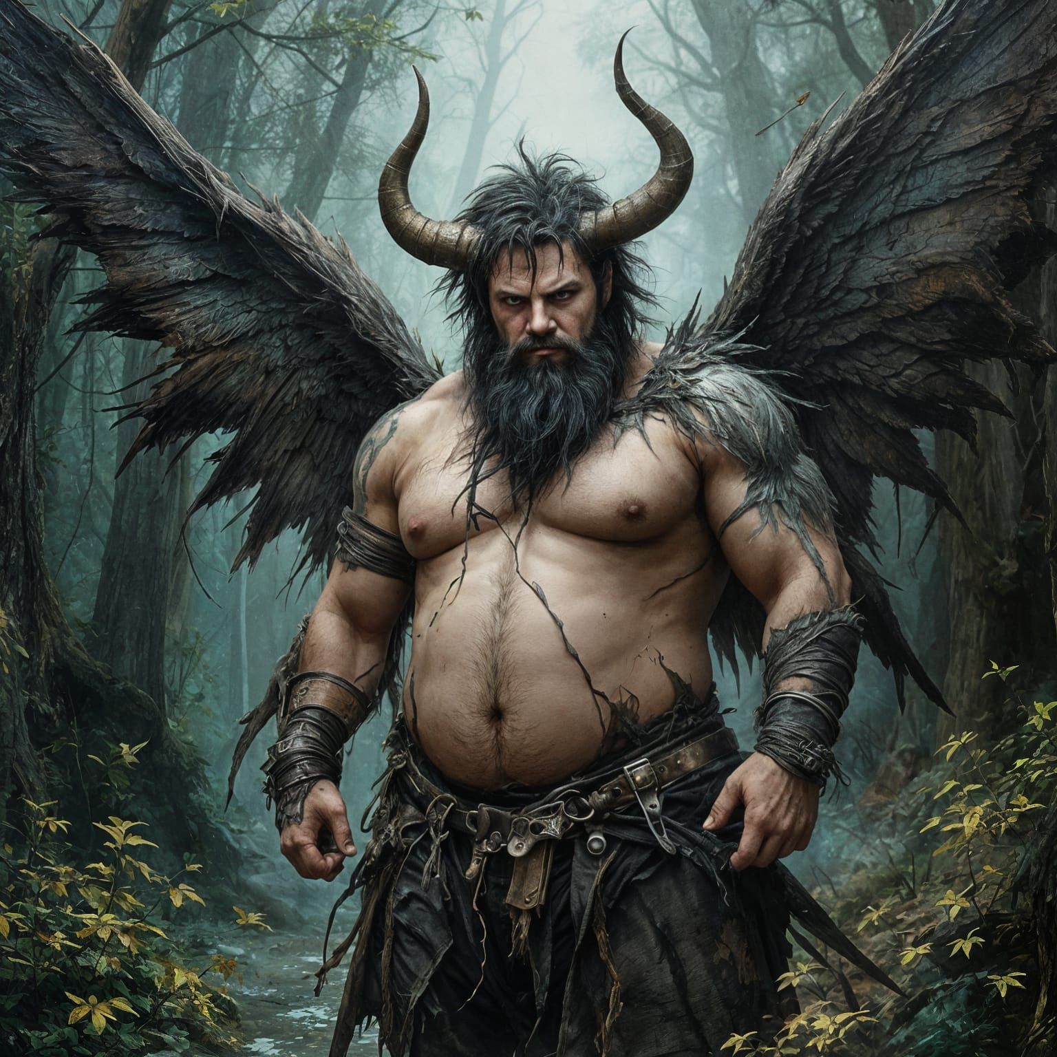 It's not true that I don't fly because my wings can't handle...