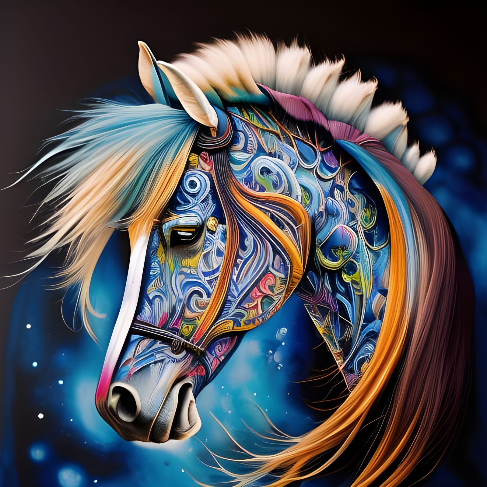 馃馃徏 The Filigree Flower Horse 馃悗