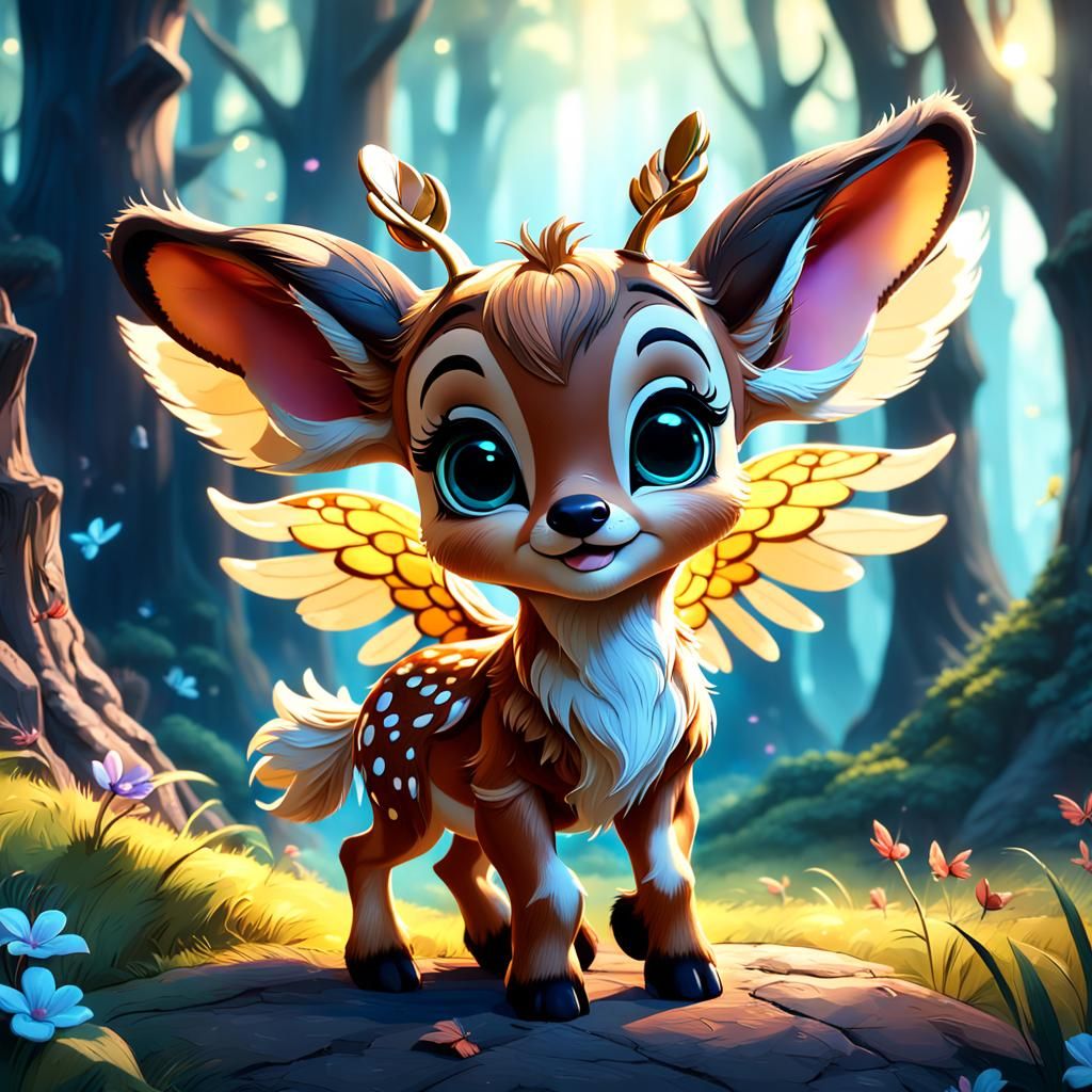 Joyful Bambi