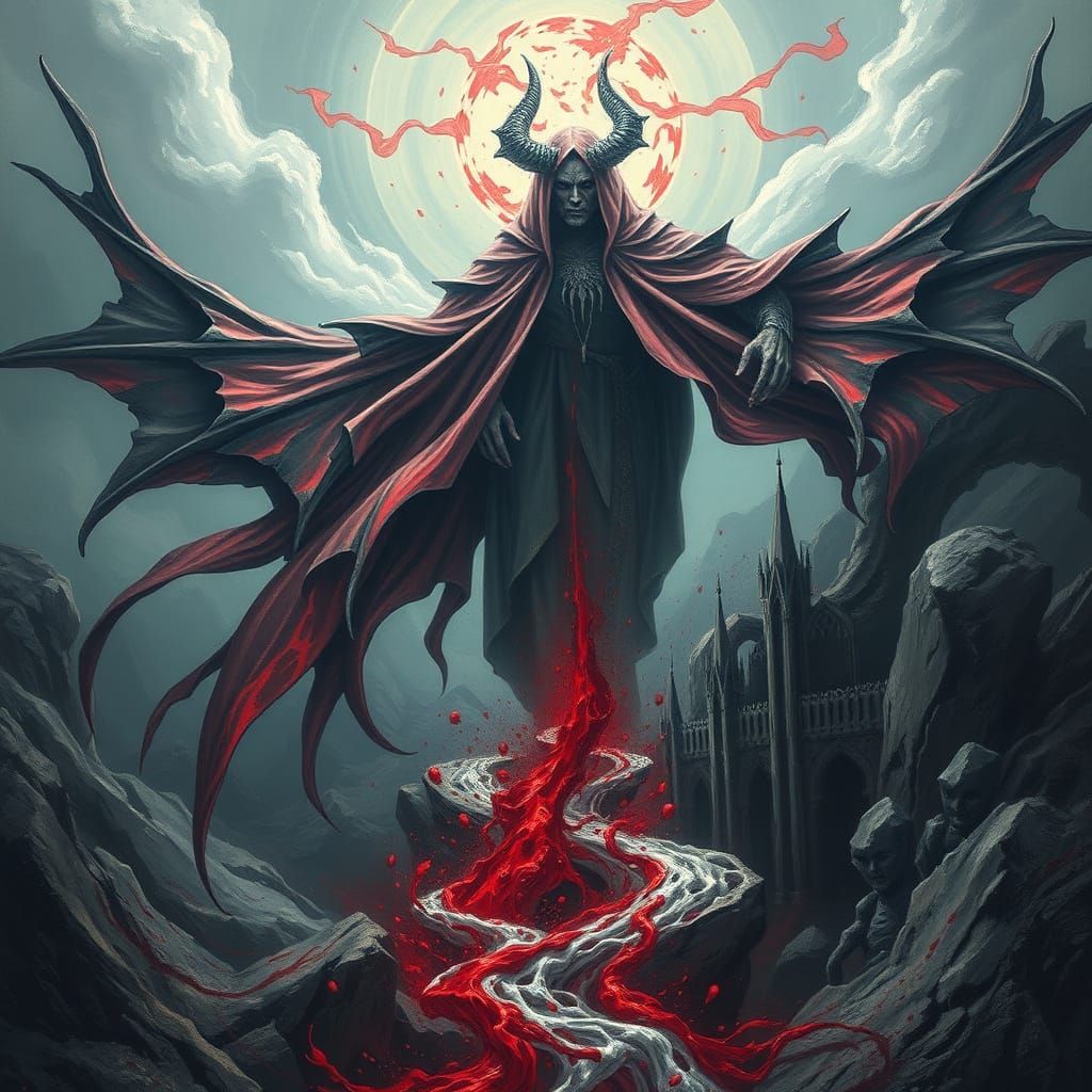 Demon King Reigns Supreme in a Crimson Tapestry