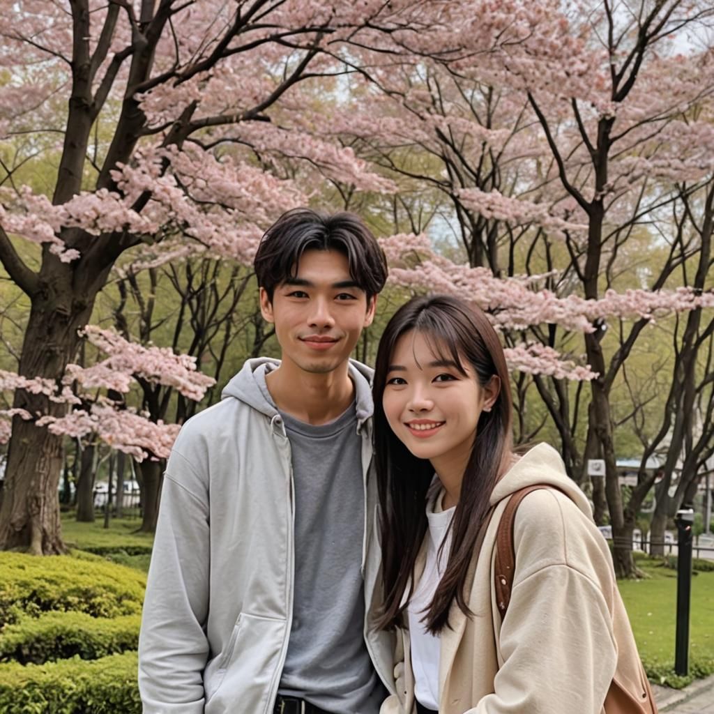 Teen Romance: Japanese Girl and Romanian Boy