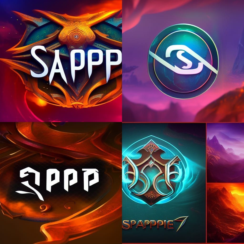 Fantastical S App Logo in Detailed Matte Style