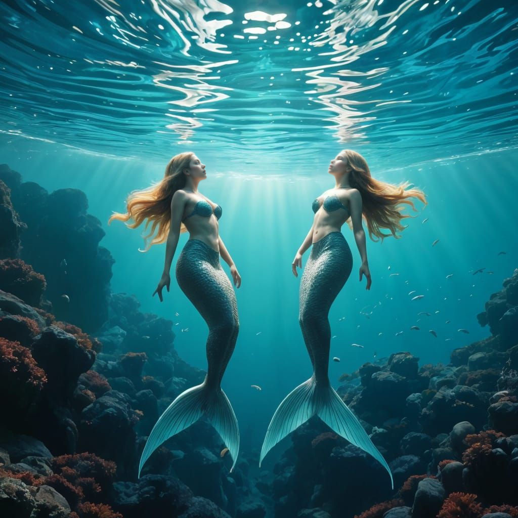 Hyperrealistic Mermaids Personify Pisces Zodiac Sign