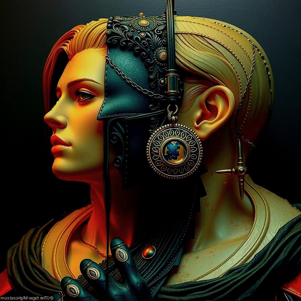 Abstract Blackness: Infinite Dark Void