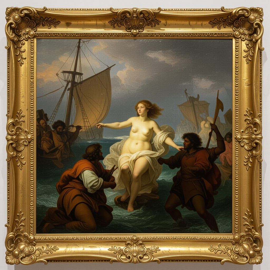 Rembrandt's Abduction of Europa