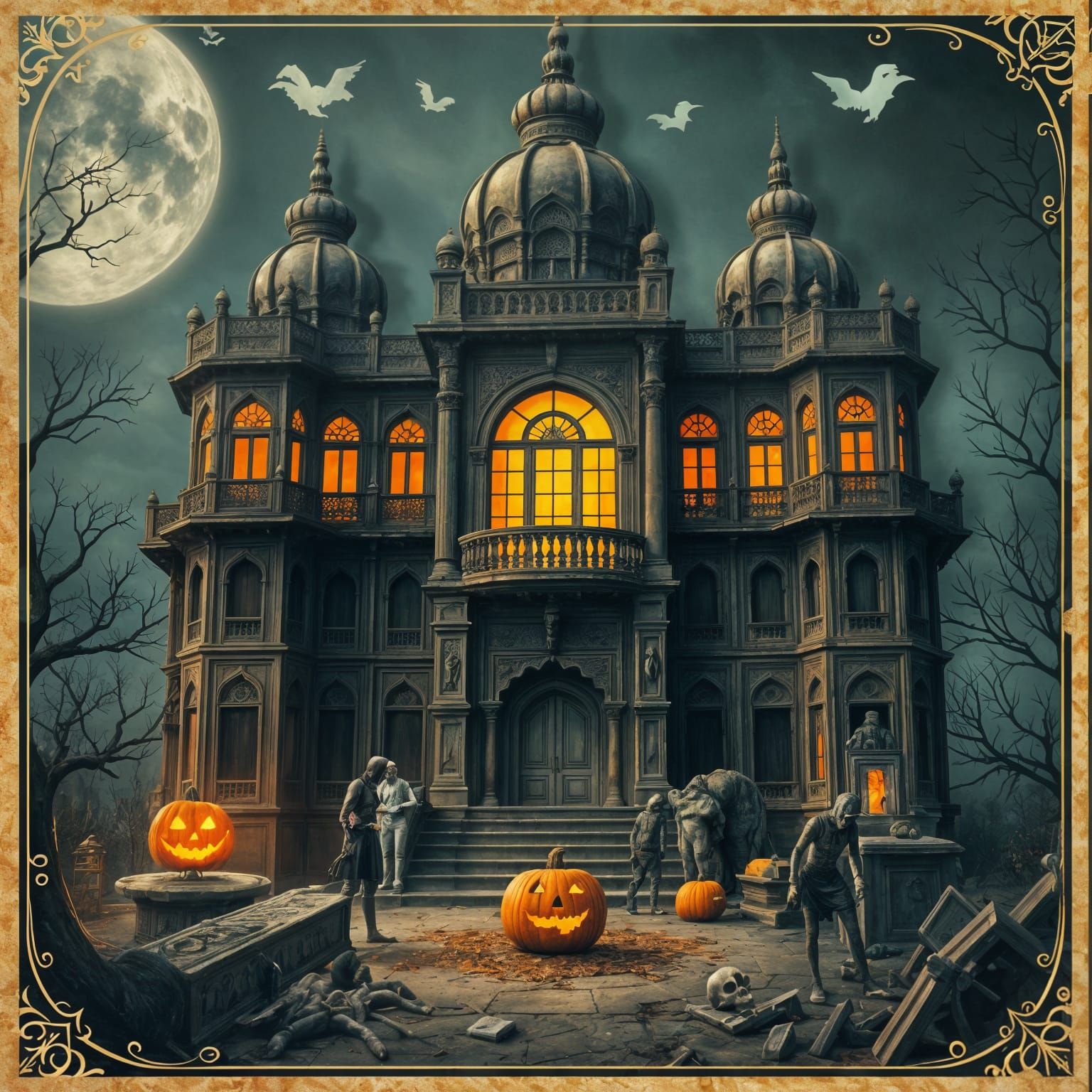 👻🎃🧟🦴☠️⚰️🏚️👹💀🔮🕷️🕸️🗡️🦇🧛🧛‍♀️🧛‍♂️🧟‍♀️🧟‍♂️🩻🐈‍⬛...