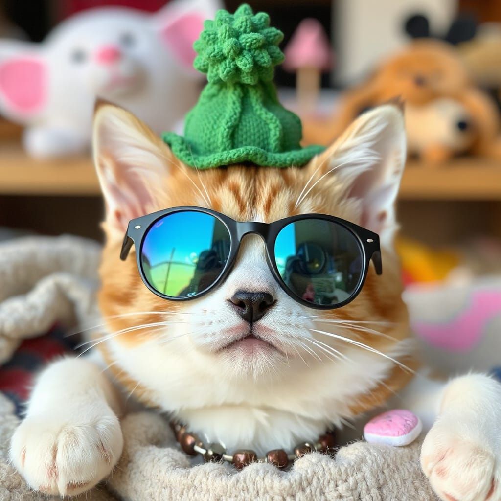 Overload of Cuteness in AI-Generated Image