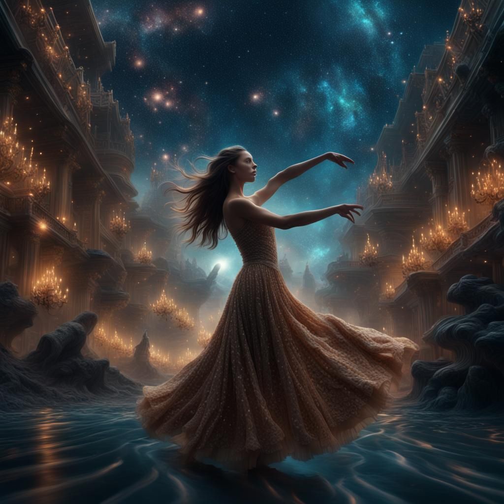 Dancing in a Sea of Stars: Digital Matte Painting