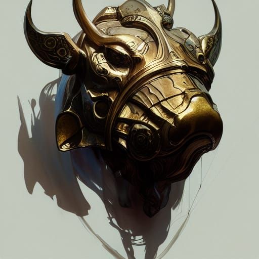 Cosmic Zodiac Portrait in Art Nouveau Style