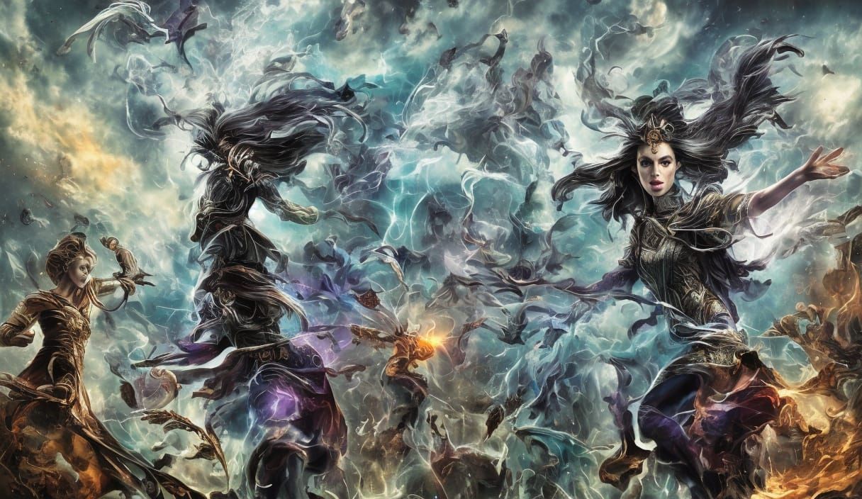 Mystical Ladies in Moonlight: Ethereal Apparitions and Visio...