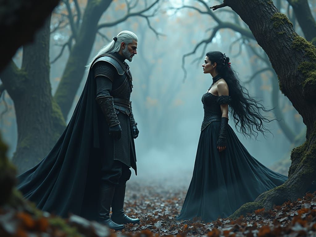 Geralt and Yennefer of Vengerberg
