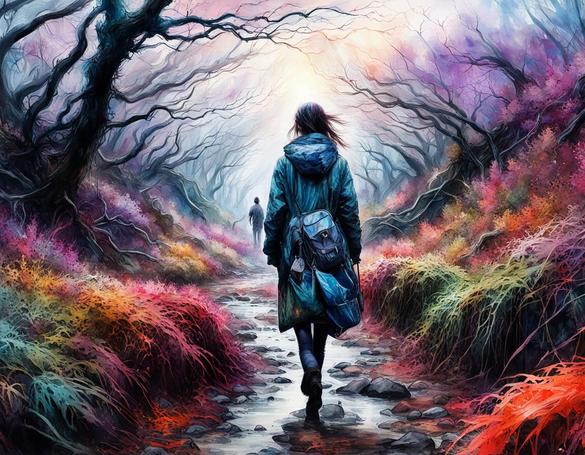 Macabre Cronenberg Monster in Tokyo Neon Wasteland