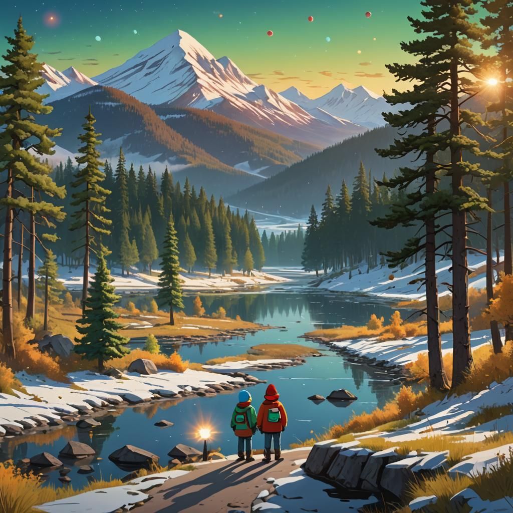 South Park Fantasy Concept Art in 8k