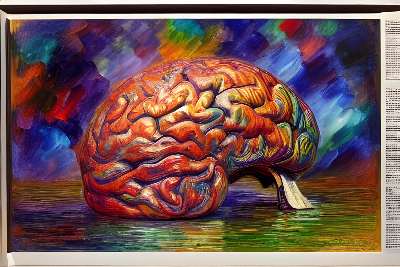 Deconstruction of the Human Brain in Vivid Colors