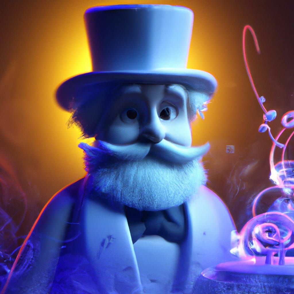 Tchaikovsky: Pixar-Style 3D Portrait in Bright Colors