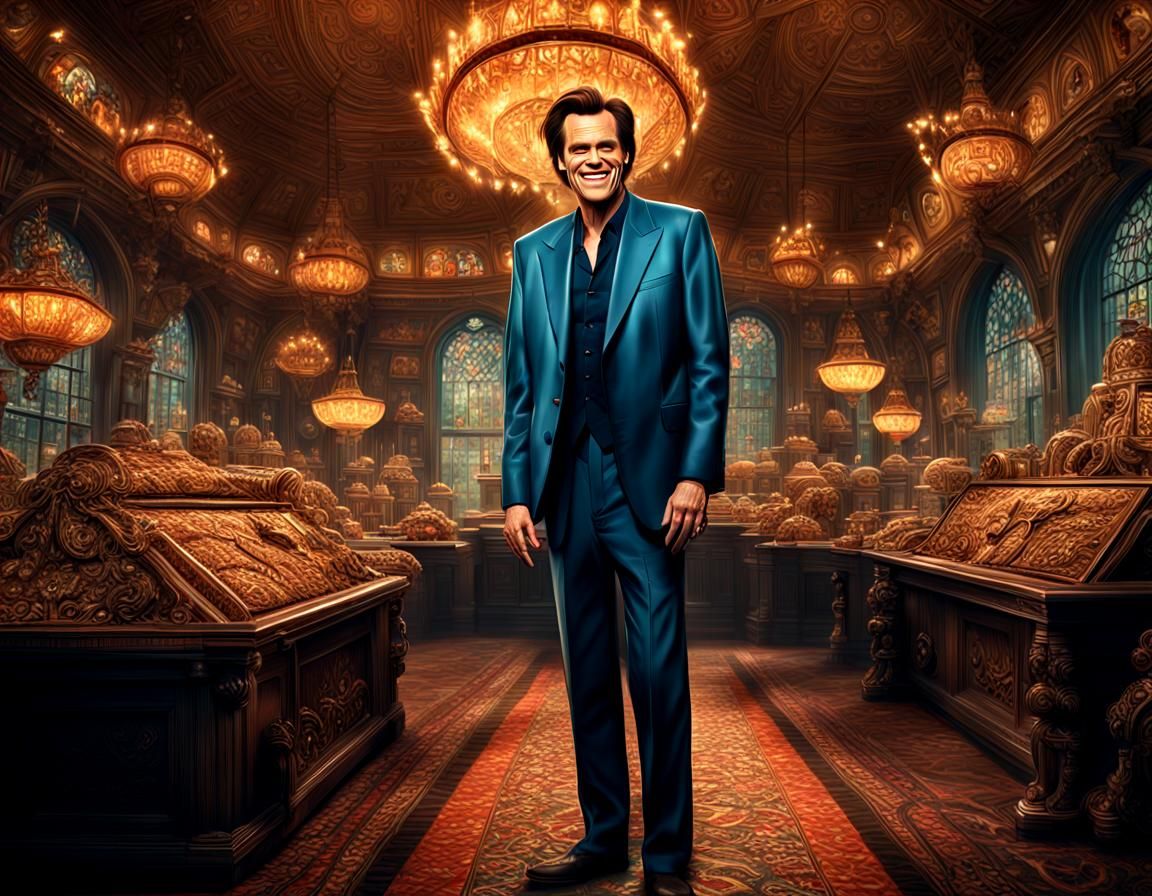 MEET THE Mischievous Smile Devious Grins OF JIM CARREY