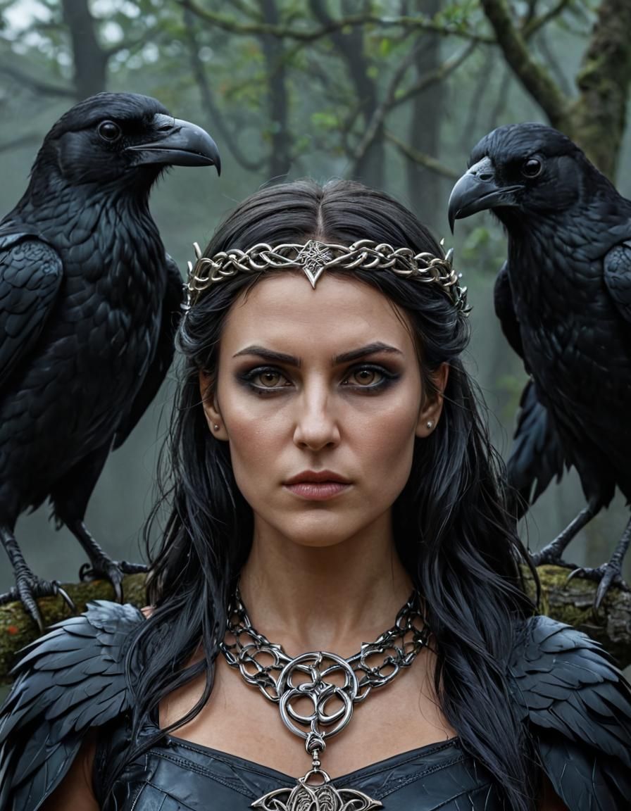 Morrigan: Celtic Goddess of Death and War