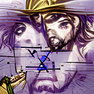 Biblical Figure Guides Anime Character