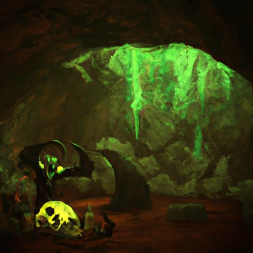 Horror Cave: Golden Skull and Grim Reaper