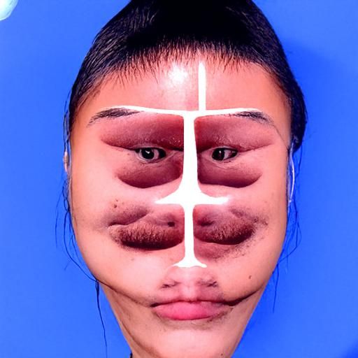 Perfectly Symmetrical Face: A Study in Balance