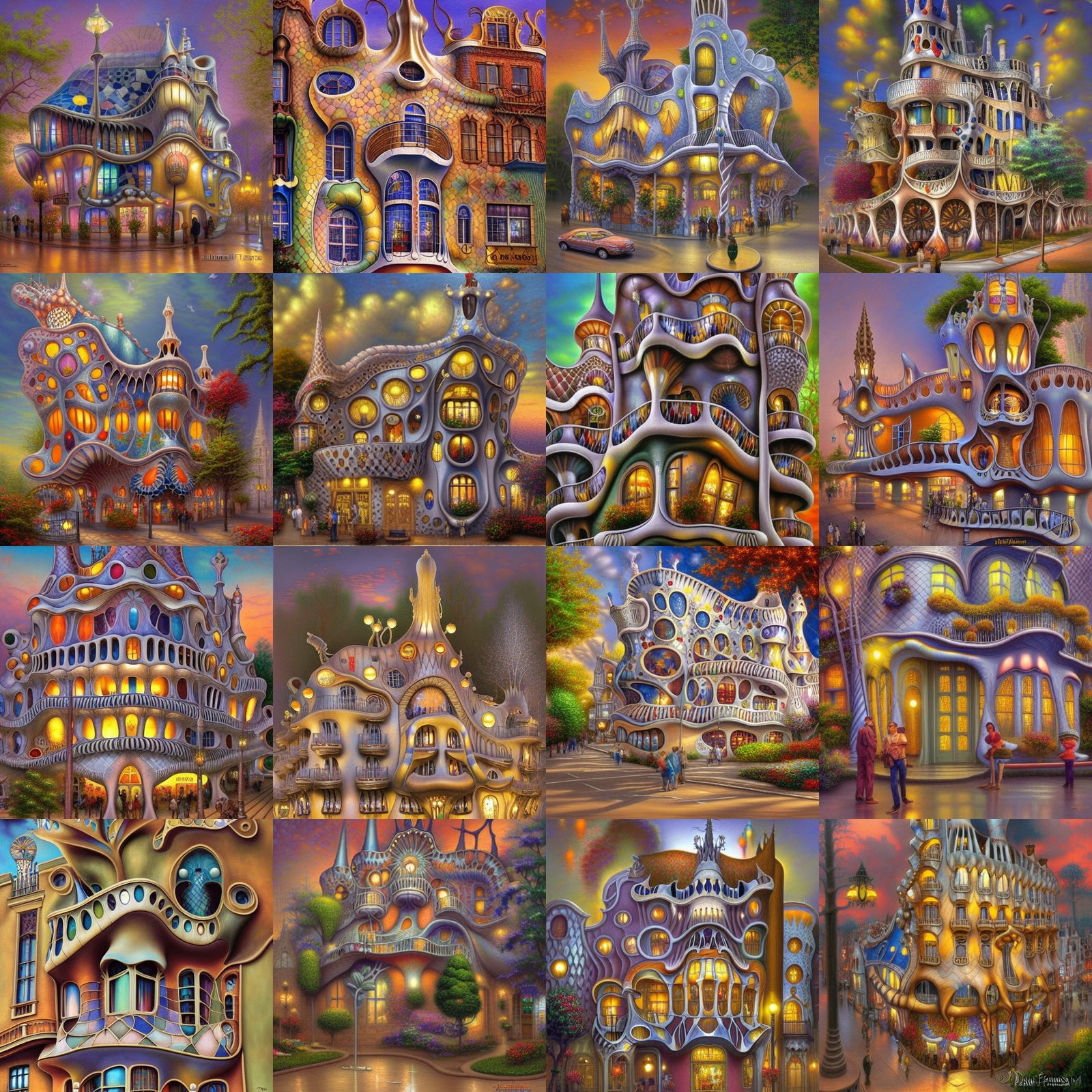 Casa Batllo: Surreal Architectural Fusion