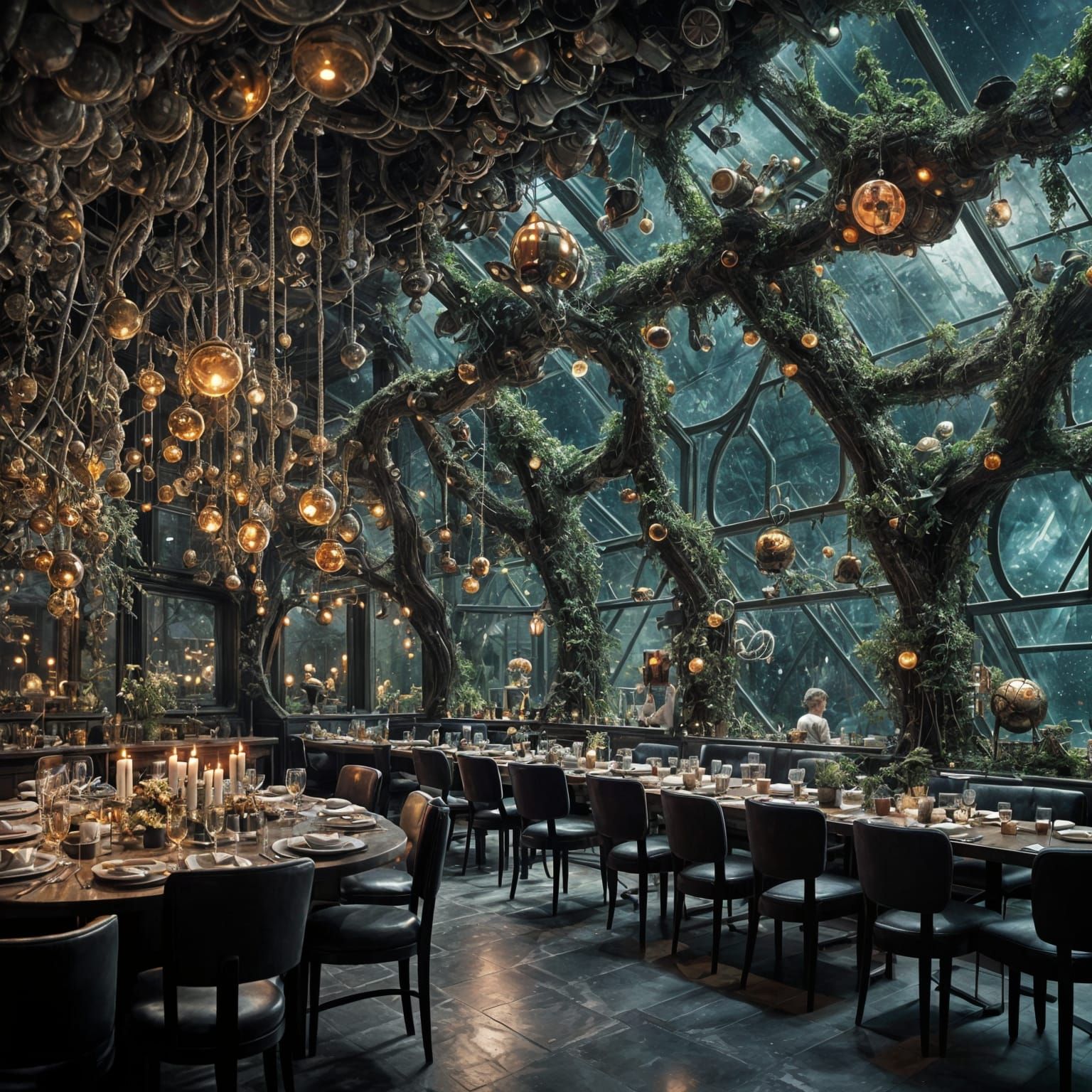 Ethereal Restaurant at the End of the Universe