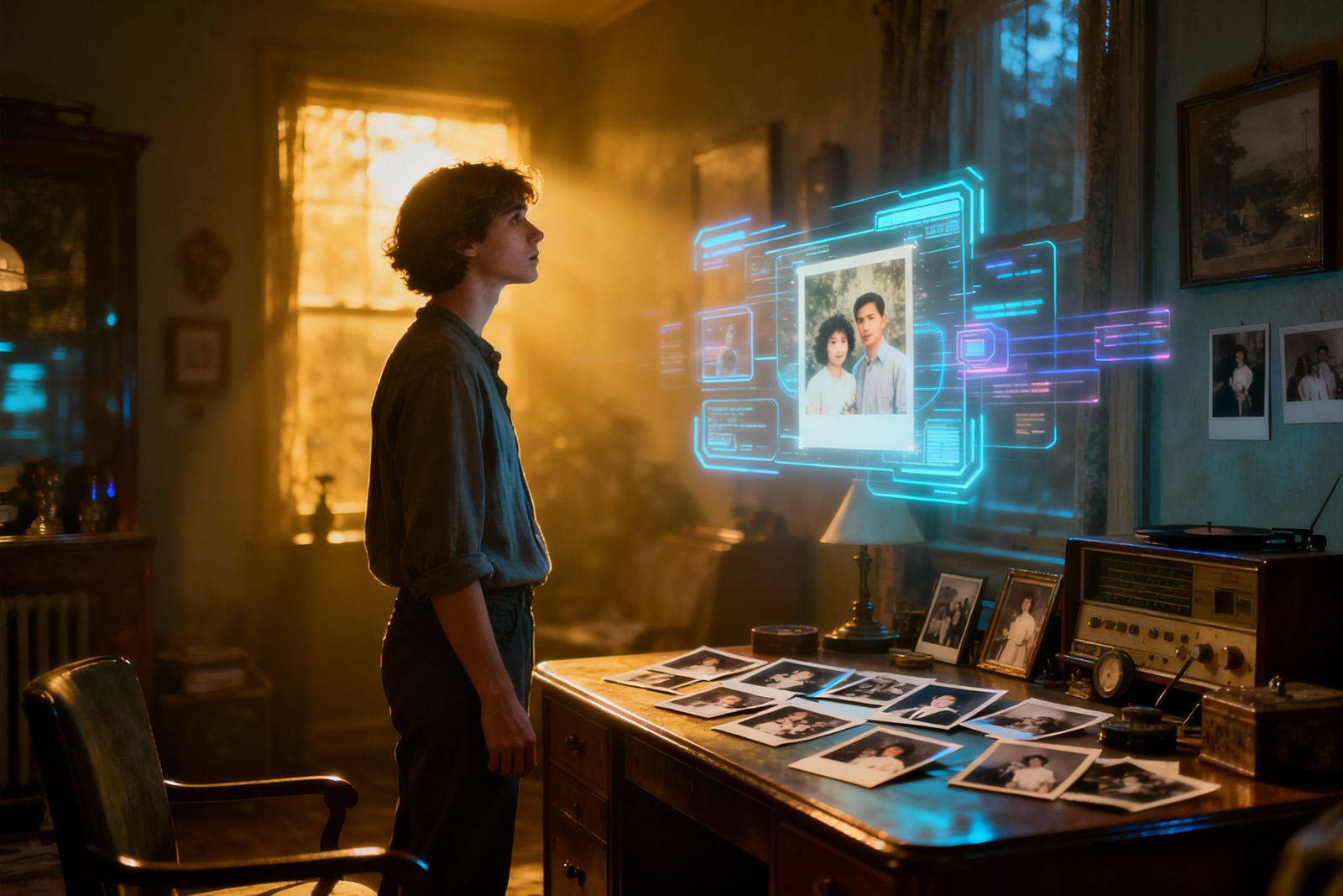 AI Generated Image: Future Memories