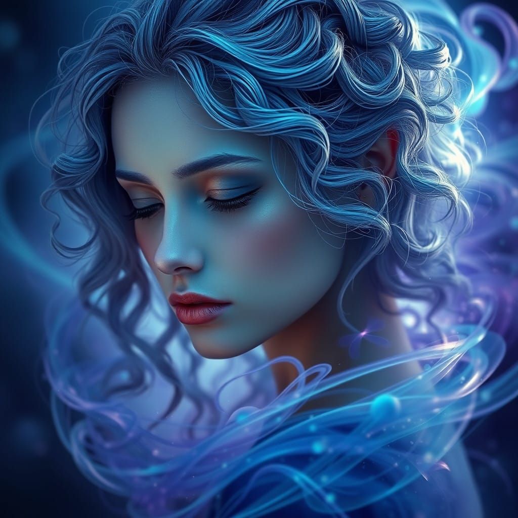 Enchanted Timeless Siren in Whispers of Eternity