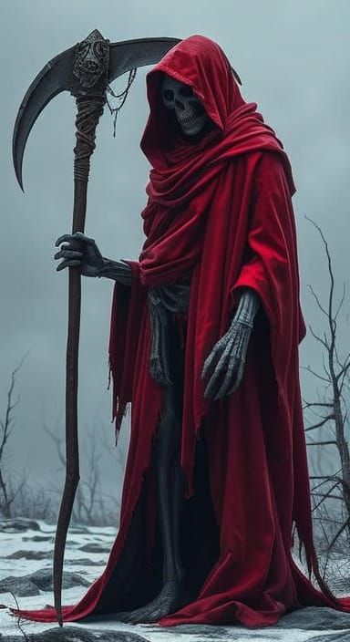 The Grim Reaper in Lifeless Terrain