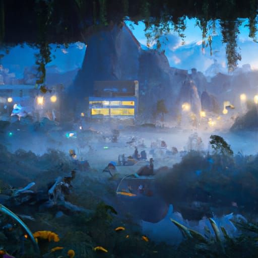 Stranger Things: Detailed Matte Painting in 8K