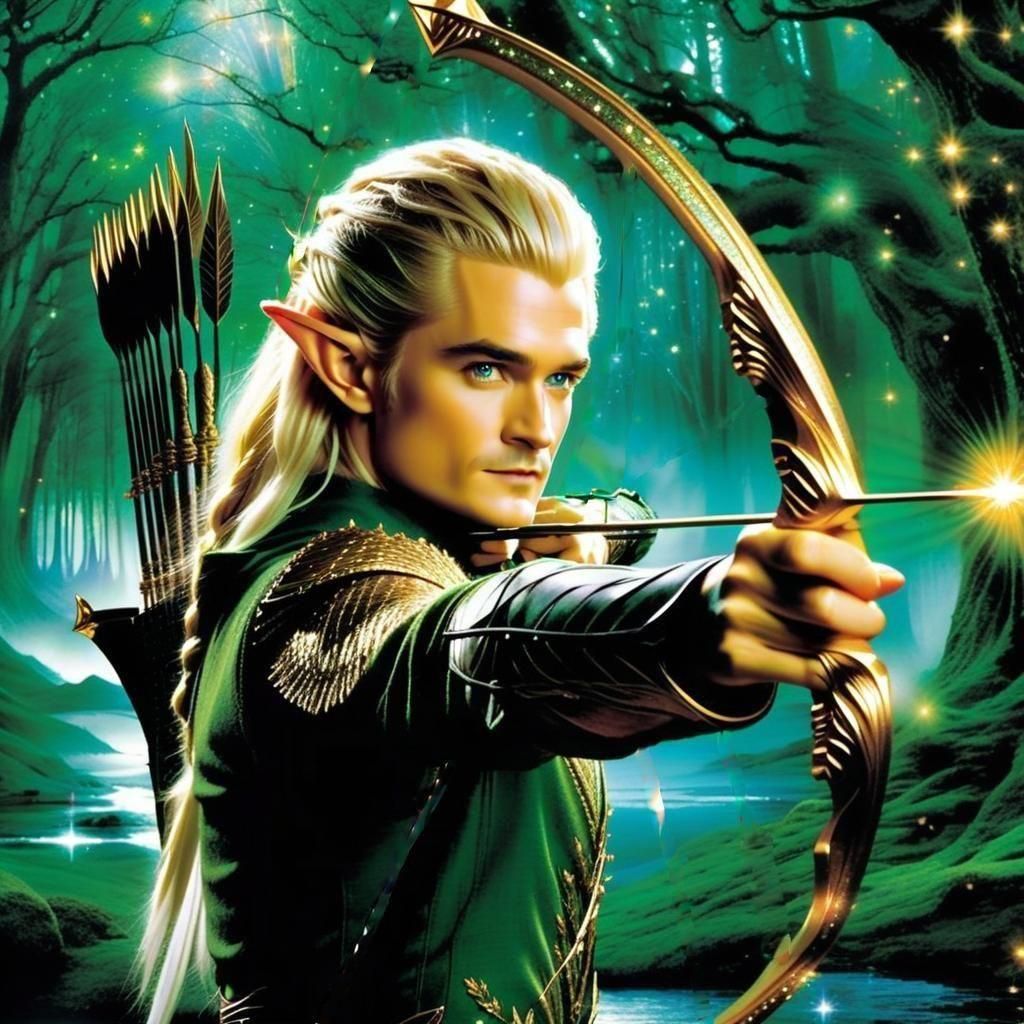Legolas, the skilled archer