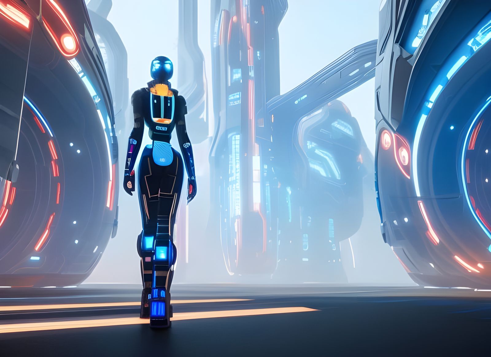 Robot city.