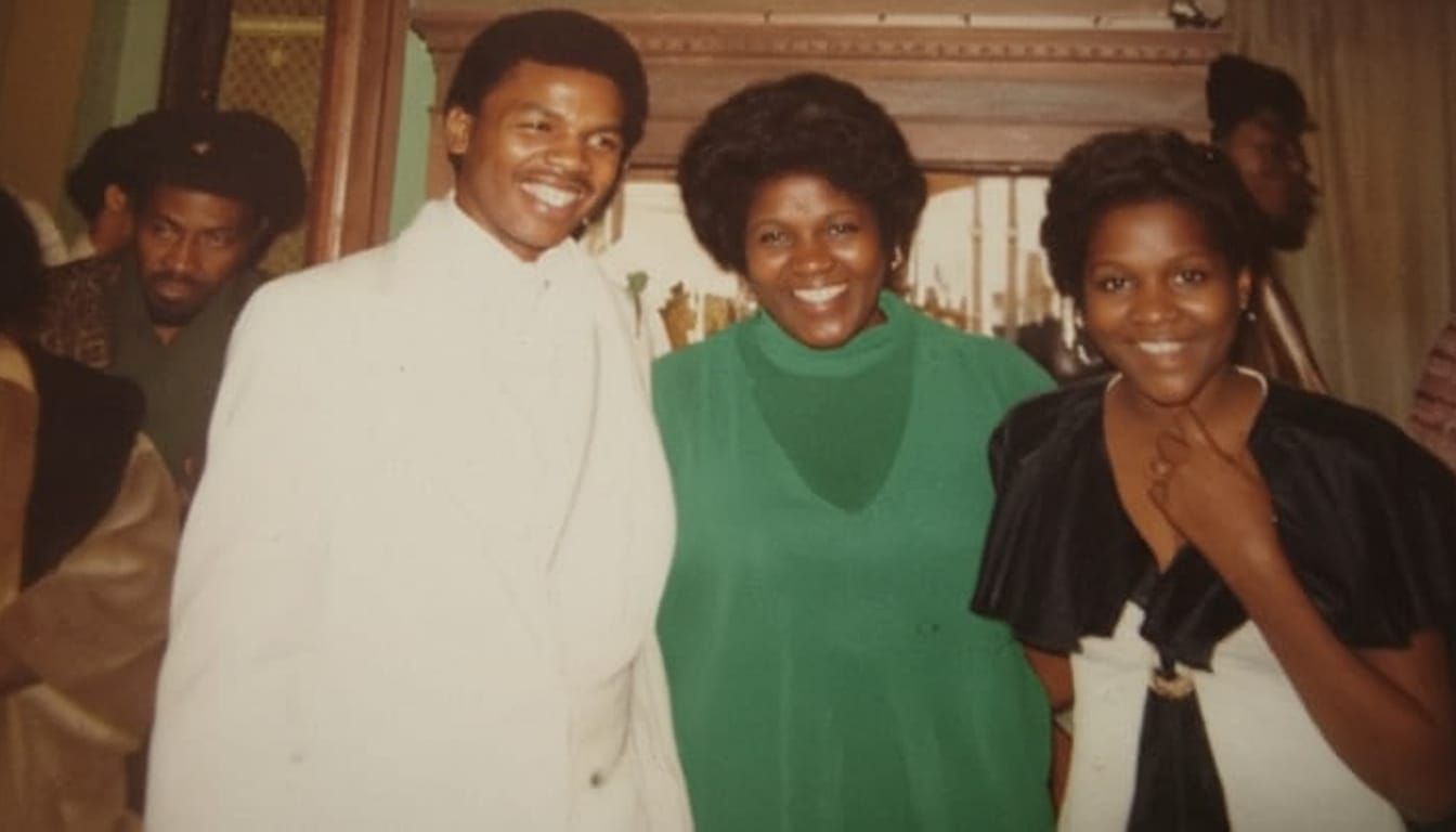 Restored Vintage Family Portrait with Modern Colorization