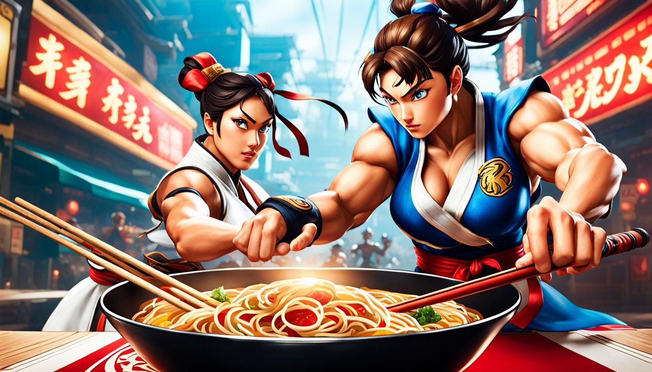 Ramen - Street fighter edition