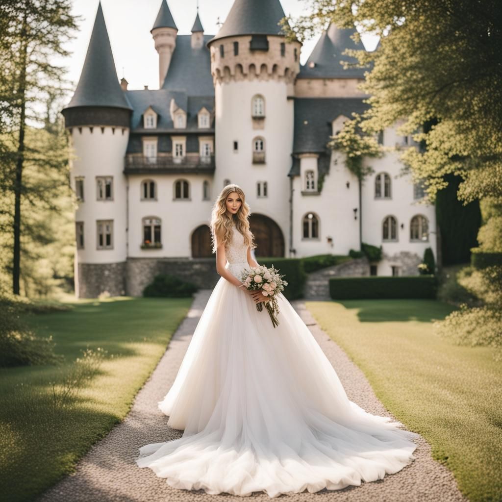 Elegant Fairytale Wedding at a Castle