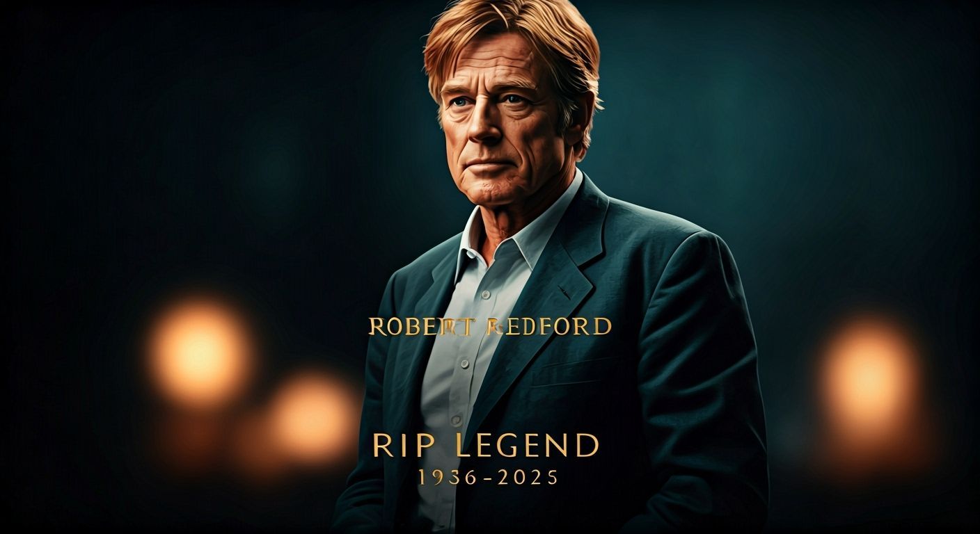 Robert Redford RIP LEGEND Movie Poster