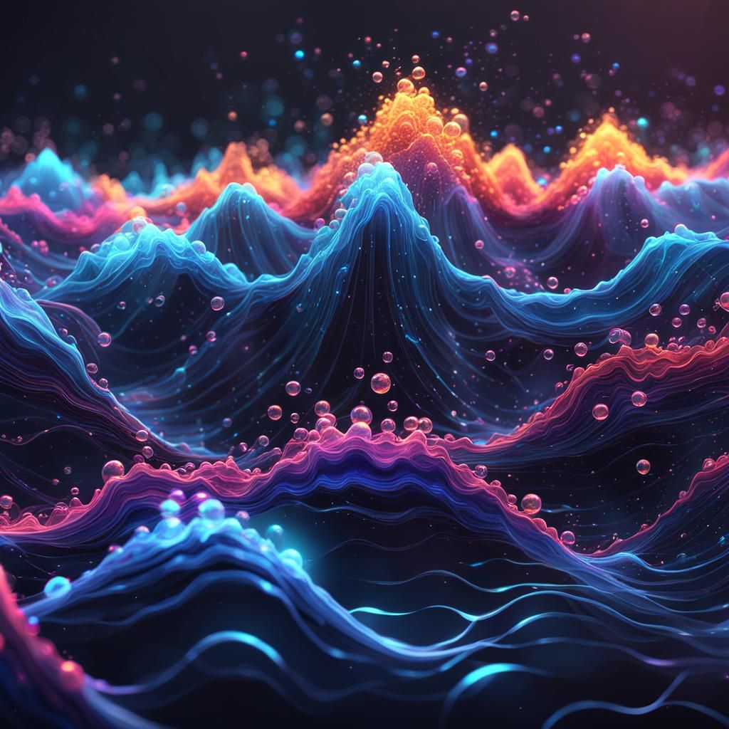 Pulsing Energy Waves with Sonoluminescence Light