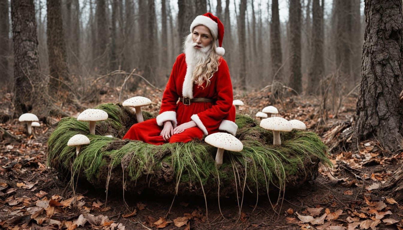 Santa Shaman Portal: Winter Solstice Eco-Art