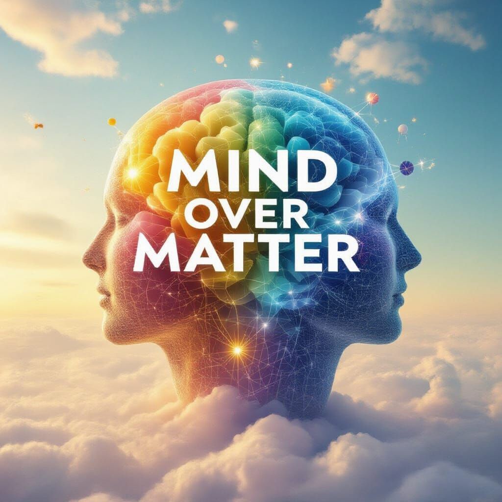 Mind Over Matter Abstract Concept