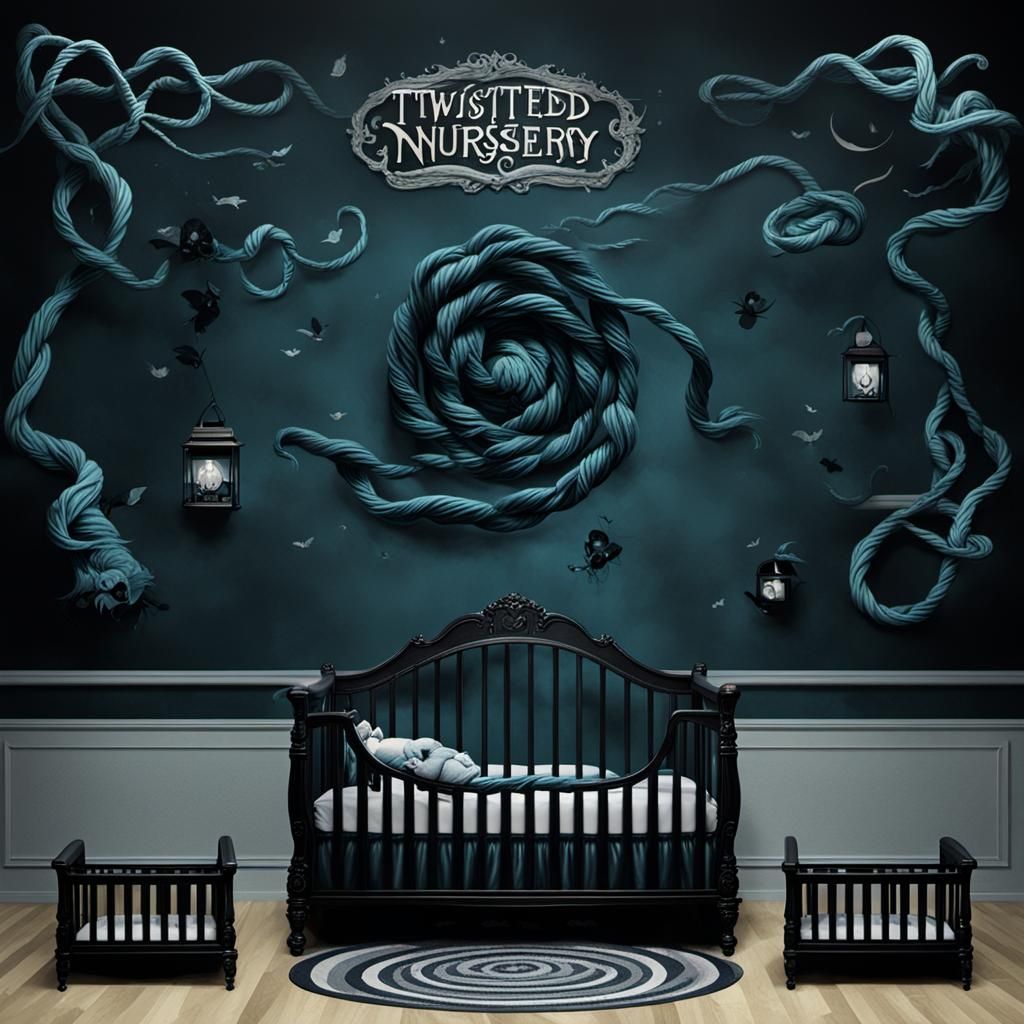 Dark Nursery Album Cover: Twisted Fairytales