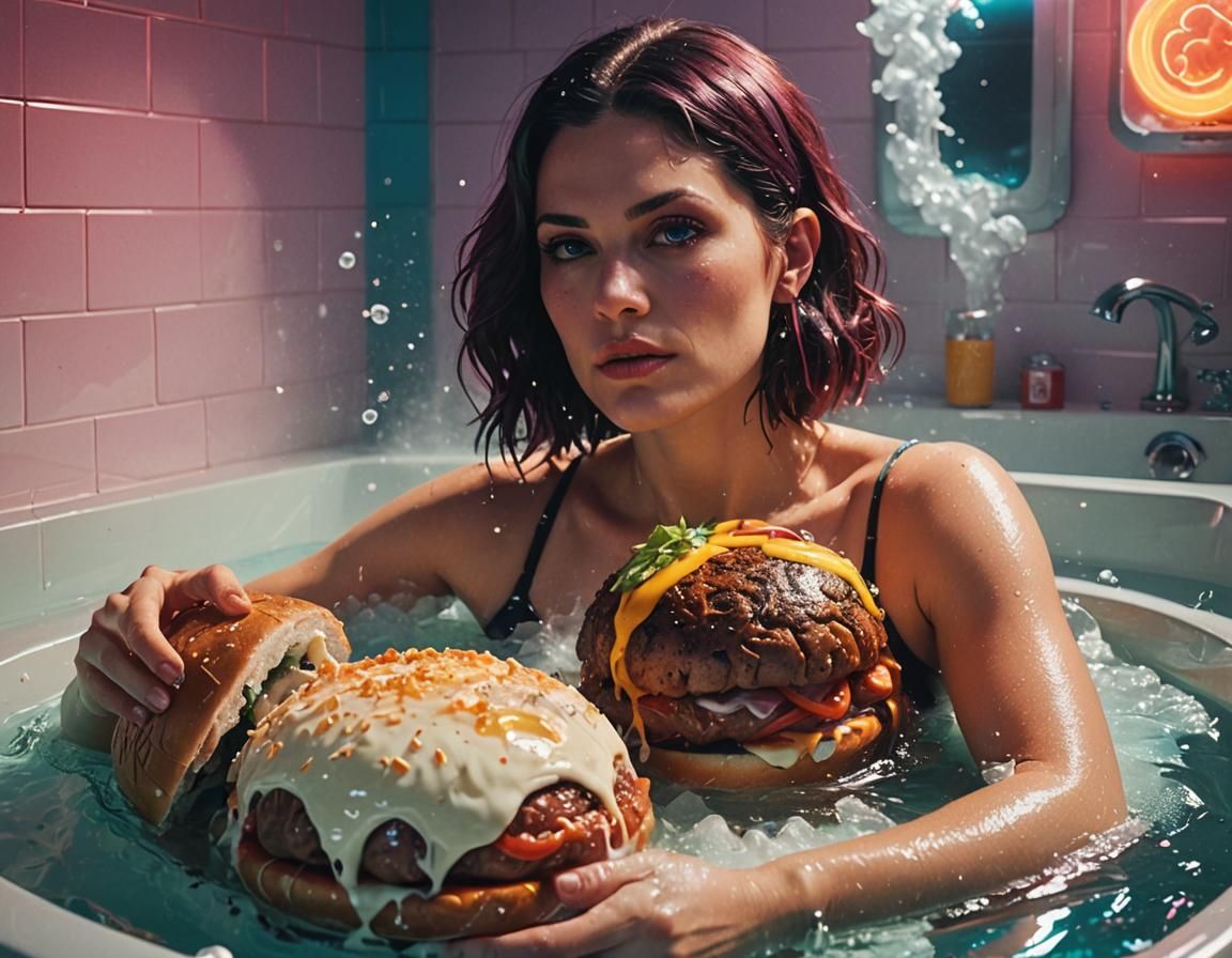 Morgan Webb's Synthwave Bath Time Feast