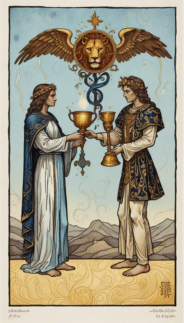 Ethereal Romance in Golden Hues