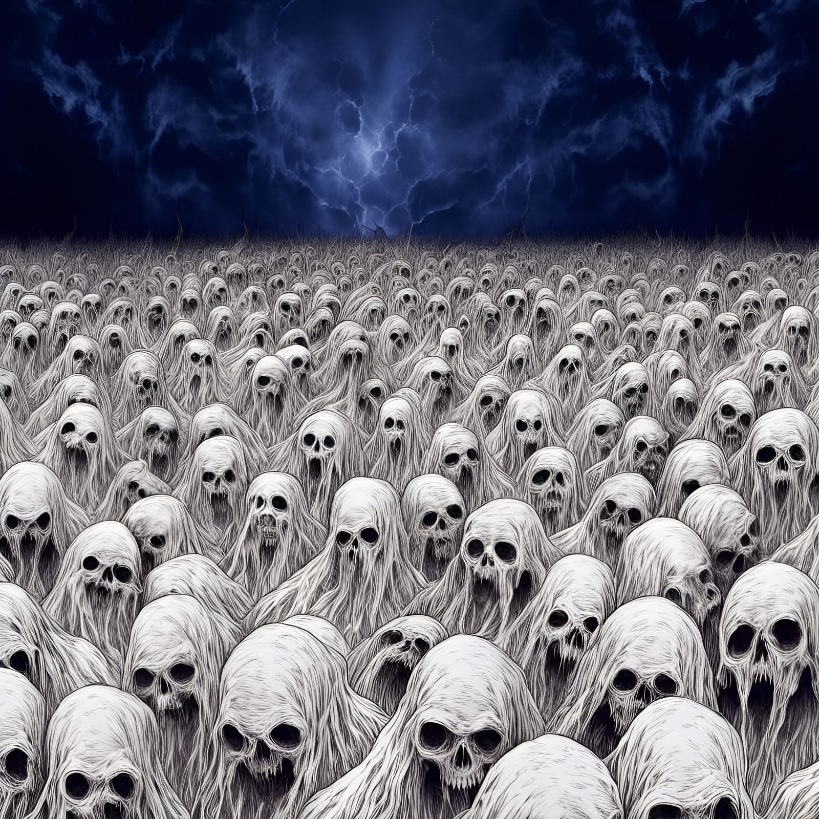 Macabre Grindcore Album Cover Art