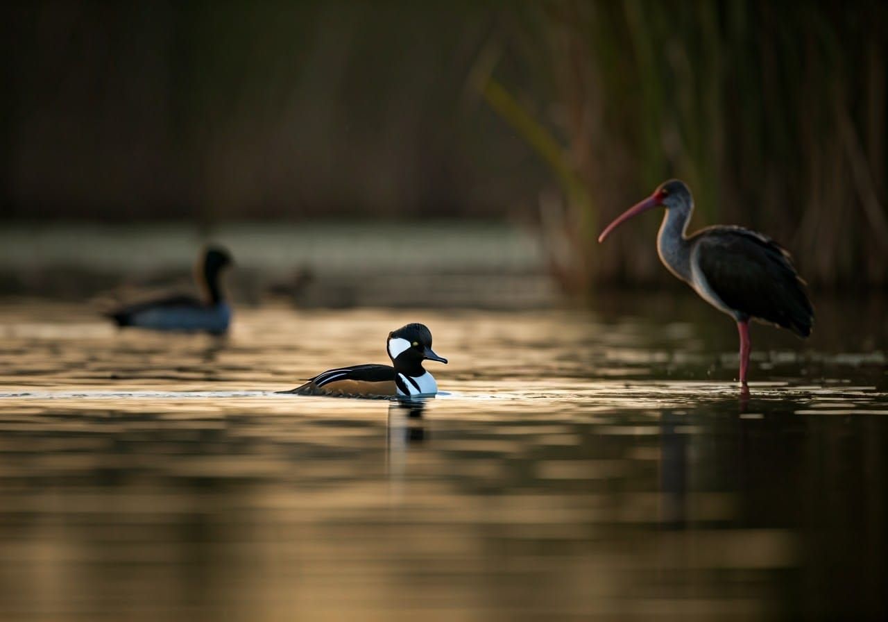 seen in the flood channel yesterday