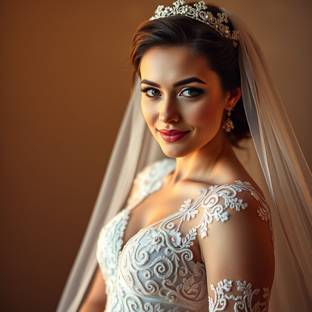 Rainbow Mermaid Wedding Gown with Beaded Corset